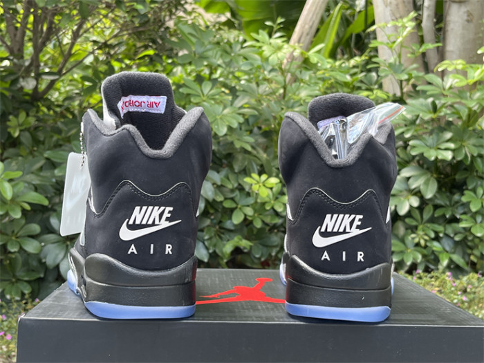 Authentic Air Jordan 5 “Black Metallic Reimagined”
