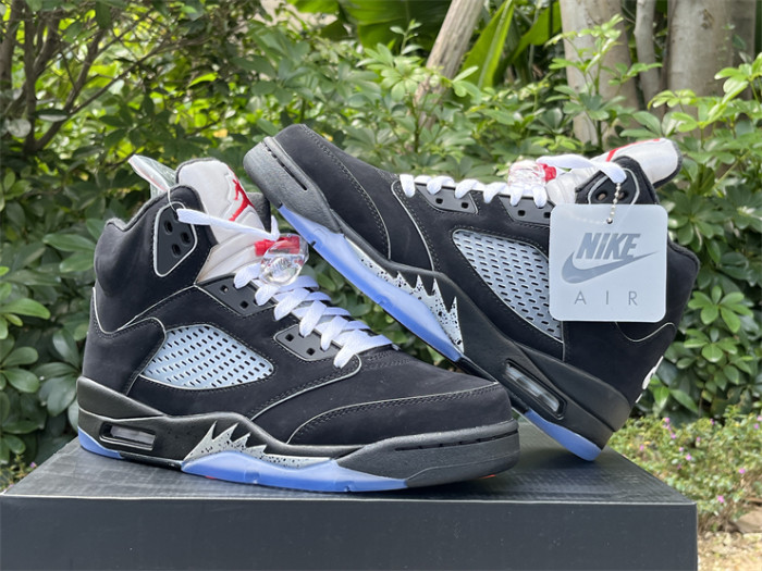 Authentic Air Jordan 5 “Black Metallic Reimagined”