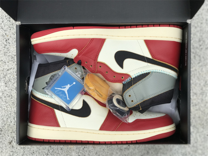 Authentic Union LA x Air Jordan 1 High OG “Chicago Shadow”