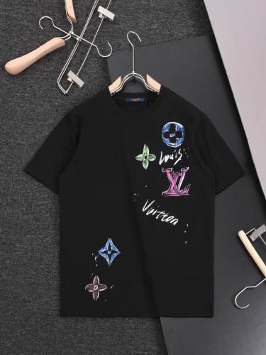 LV  t-shirt men-8345(S-XL)
