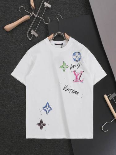 LV  t-shirt men-8344(S-XL)