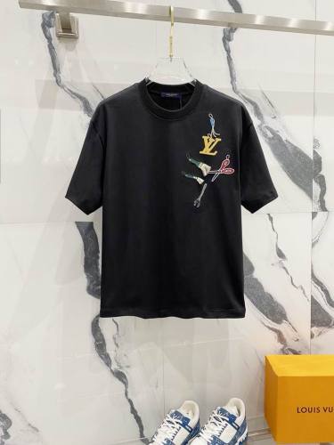 LV  t-shirt men-8101(S-XL)