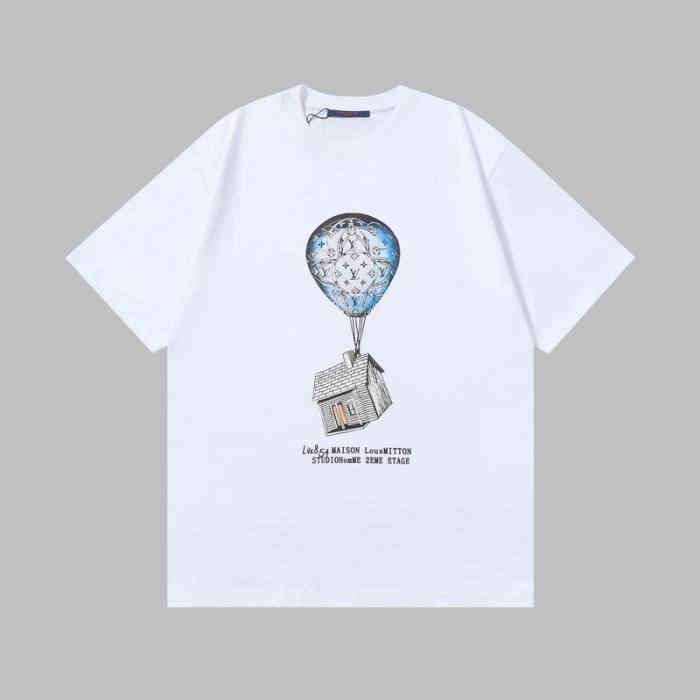 LV  t-shirt men-8391(S-XL)