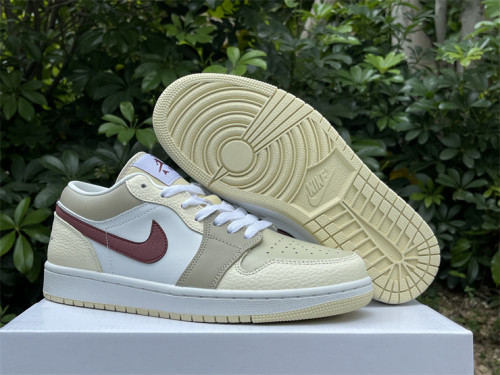 Authentic Air Jordan 1 Low SE “Coconut Milk ”  GS