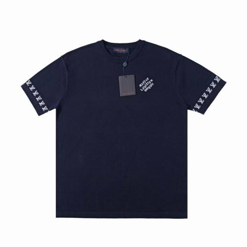 LV  t-shirt men-9136(XS-L)