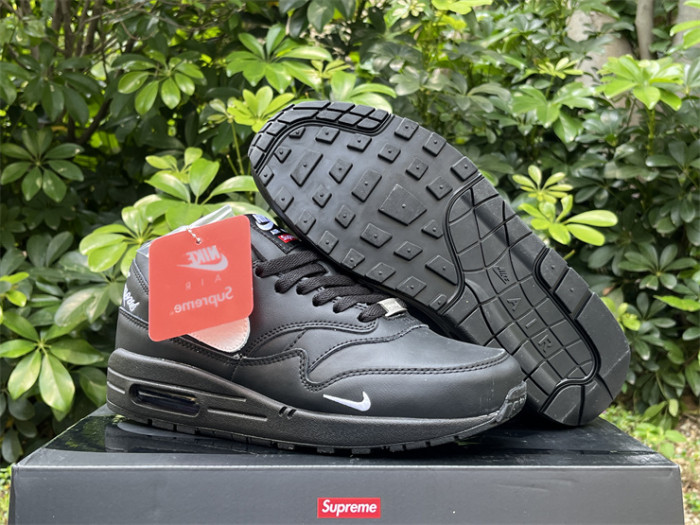 Authentic Supreme x Nike Air Max1'87  Black