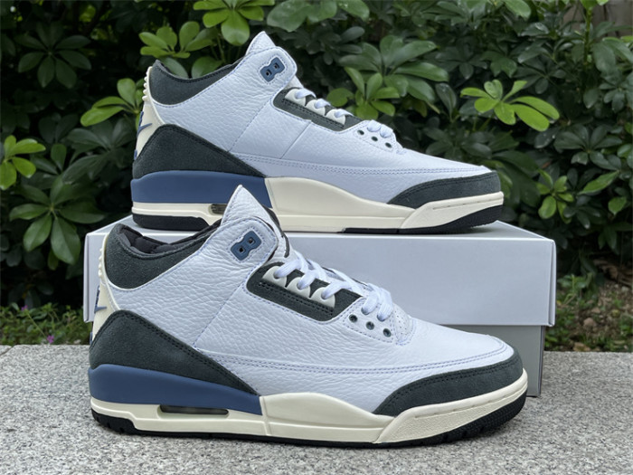 Authentic A Ma Maniére x Jordan 3 “Diffused Blue”