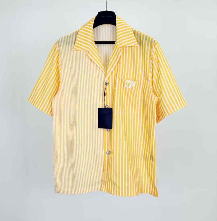 LV Shirt High End Quality-1277