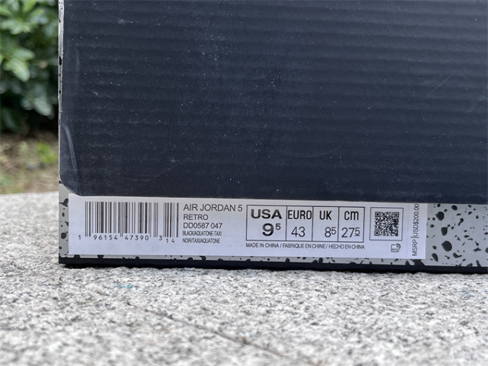 Authentic Air Jordan 5 Aqua