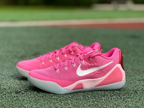 Authentic Kobe 9 EM Low Protro Kay Yow Think Pink