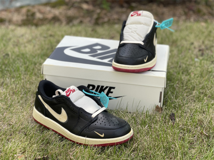 Authentic  Nigel Sylvester x Jordan Air Jordan 1 Low OG Nitro  Better With Time