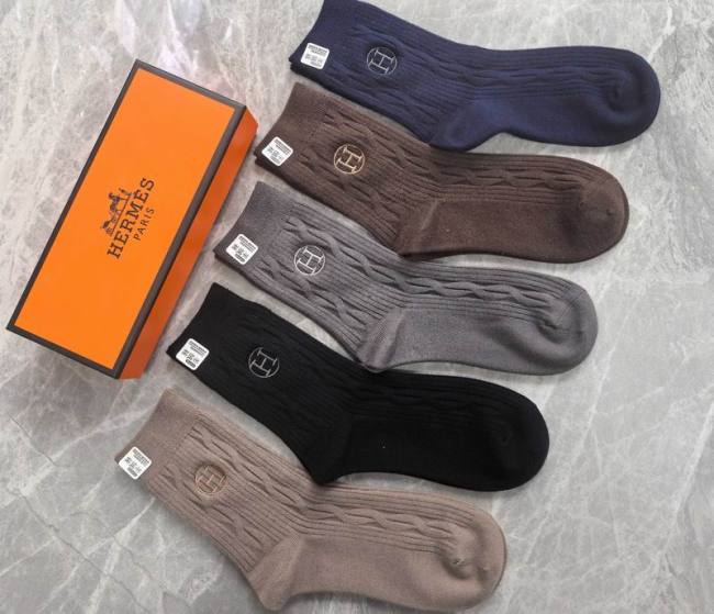 Hermes Socks-058