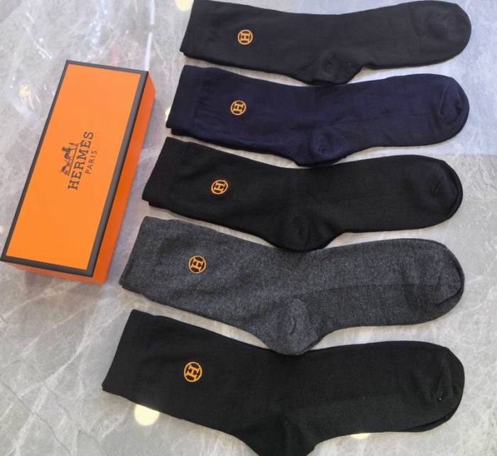 Hermes Socks-056