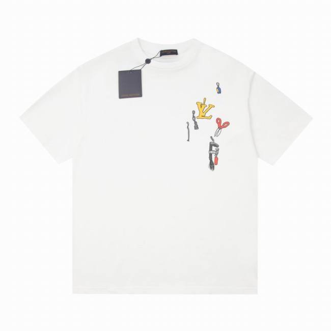 LV  t-shirt men-12348(XS-XL)