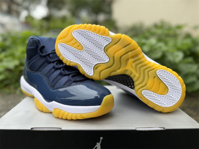 Authentic Air Jordan 11 Michigan