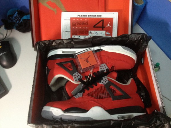 Perfect New Jordan 4 AAA shoes-011