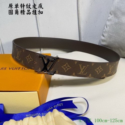 Super Perfect Quality LV Belts(100% Genuine Leather Steel Buckle)-2880