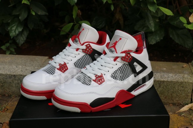 Authentic Air Jordan 4 “Fire Red”