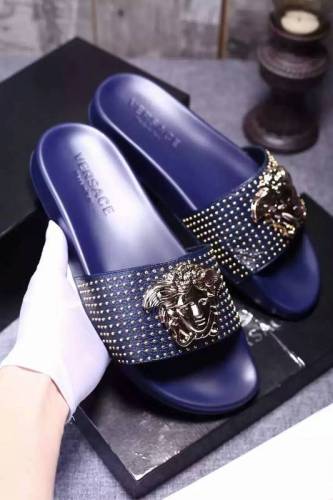 Versace men slippers AAA-057