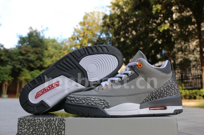 Authentic Air Jordan 3 “Cool Grey”