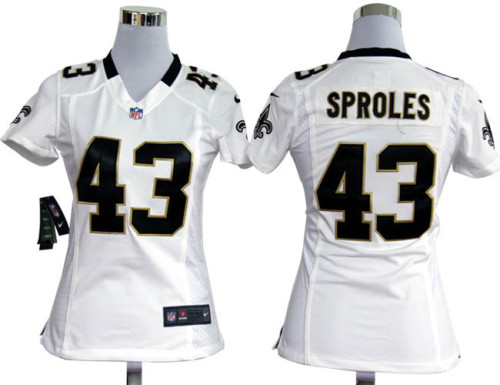 Limited New Orleans Saints Women Jersey-014