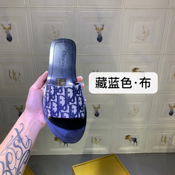 Dior women slippers AAA-029