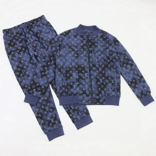 LV long sleeve men suit-382(M-XXXL)