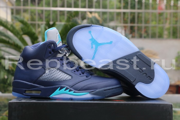 Authentic Air Jordan 5 “Midnight Navy”