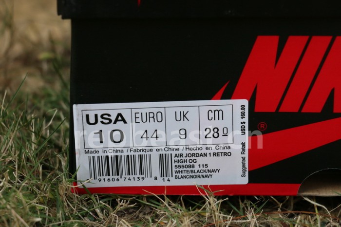 Authentic Air Jordan 1 OG Blue Moon