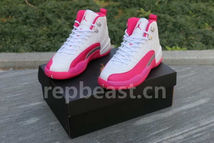 Authentic Air Jordan 12 GS “Valentine's Day”