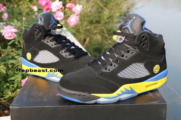 Authentic Air Jordan 5 Retro “Shanghai Shen”
