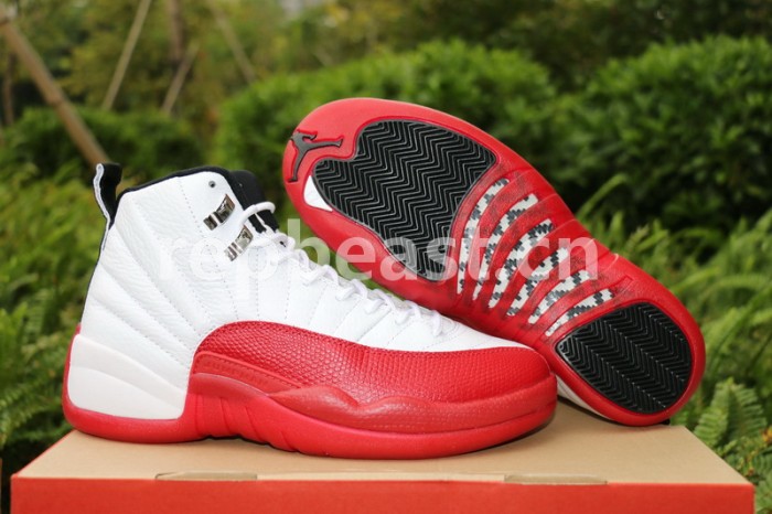 Authentic Air Jordan 12 Cherry