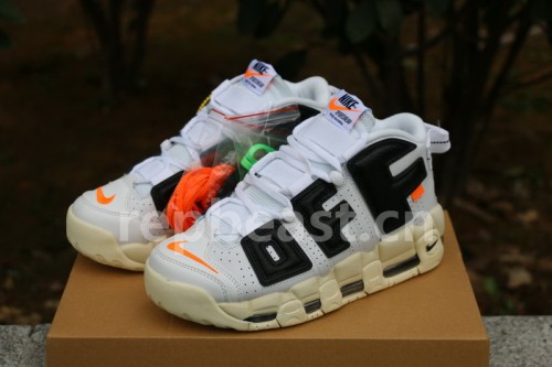 Authentic OFF-WHITE x Nike Air More Uptempo