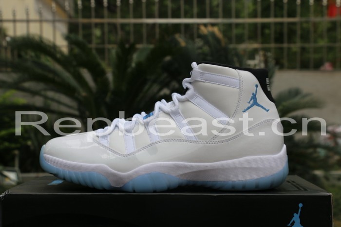 Authentic Air Jordan 11 “Legend Blue” Final Version