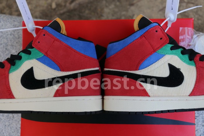Authentic Blue The Great x Air Jordan 1 Mid “Fearless”