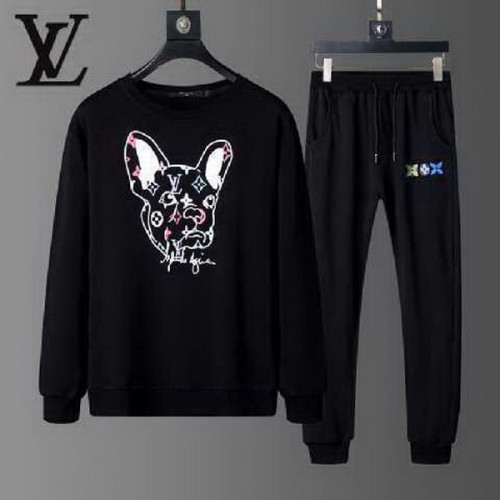 LV long sleeve men suit-092(M-XXXL)