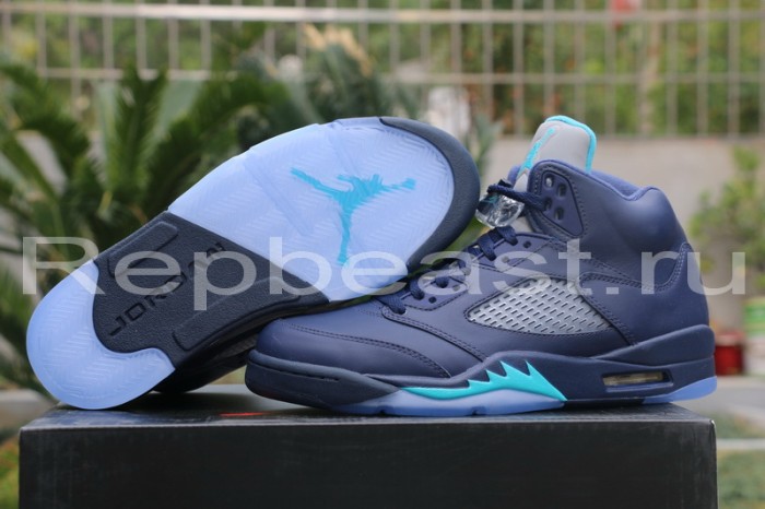 Authentic Air Jordan 5 “Midnight Navy”