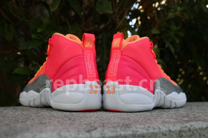 Authentic Air Jordan 12 GS “Hot Punch”
