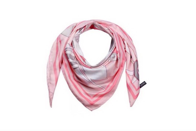 CHAL Silk Scarf AAA-077