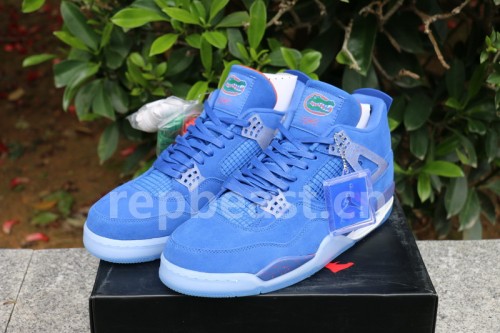 Authentic Air Jordan 4 PE Florida Gators