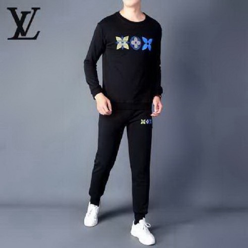 LV long sleeve men suit-087(M-XXXL)