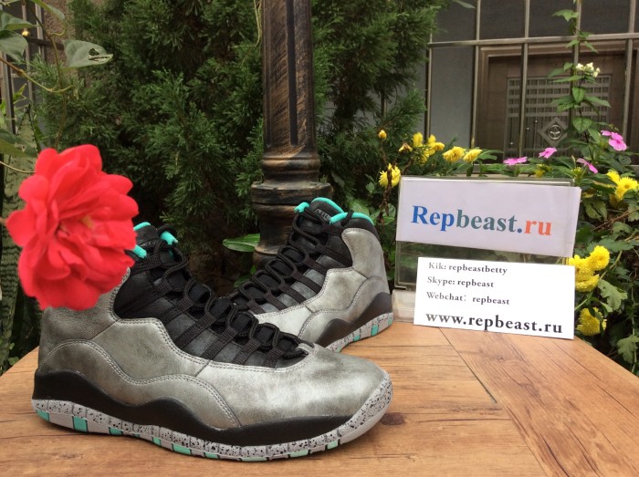 Authentic Air Jordan X “Lady Liberty”