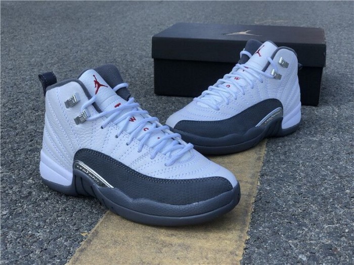 Authentic Air Jordan 12 “Dark Grey” GS