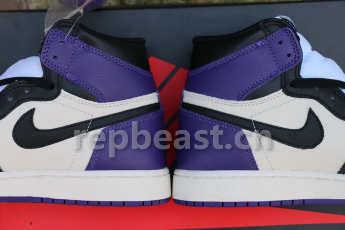 Authentic Air Jordan 1 “Court Purple”GS