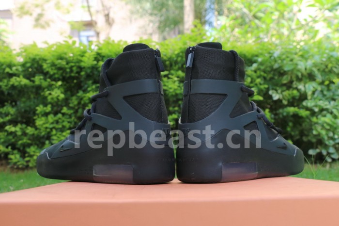 Authentic Nike Air Fear of God 1 “Triple Black”