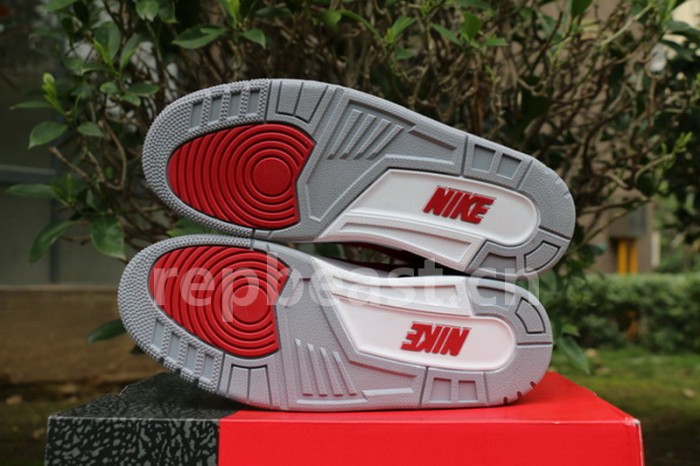 Authentic Air Jordan 3 “Red Cement”