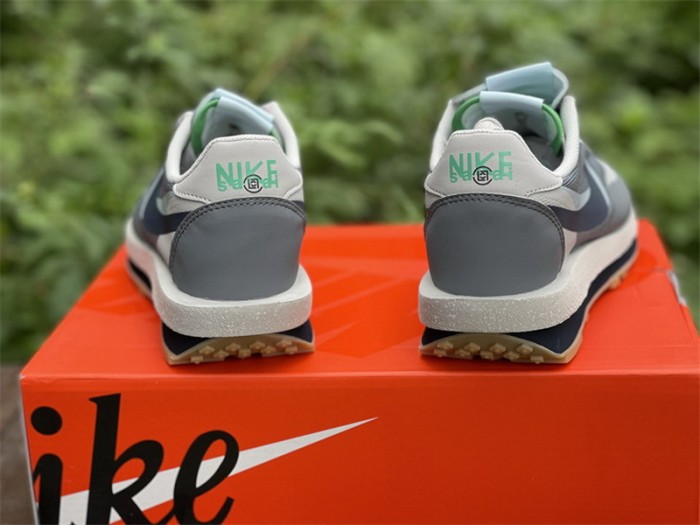 Authentic Clot x Sacai x Nike LDWaffle “Neutral Grey”
