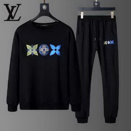 LV long sleeve men suit-097(M-XXXL)
