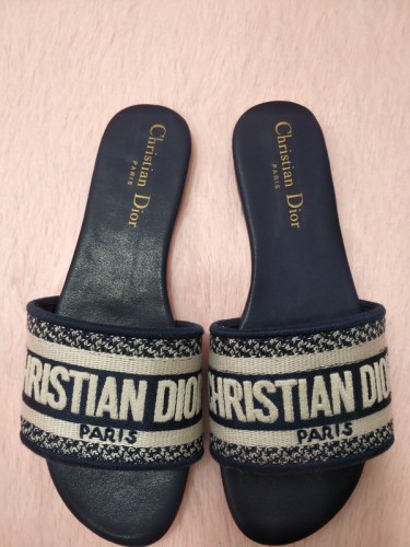 Dior women slippers 1;1 Quality-008
