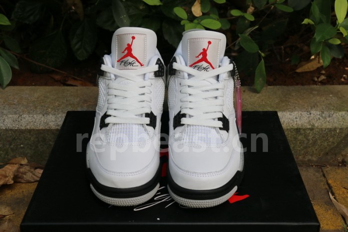 Authentic Air Jordan 4 “White Cement”